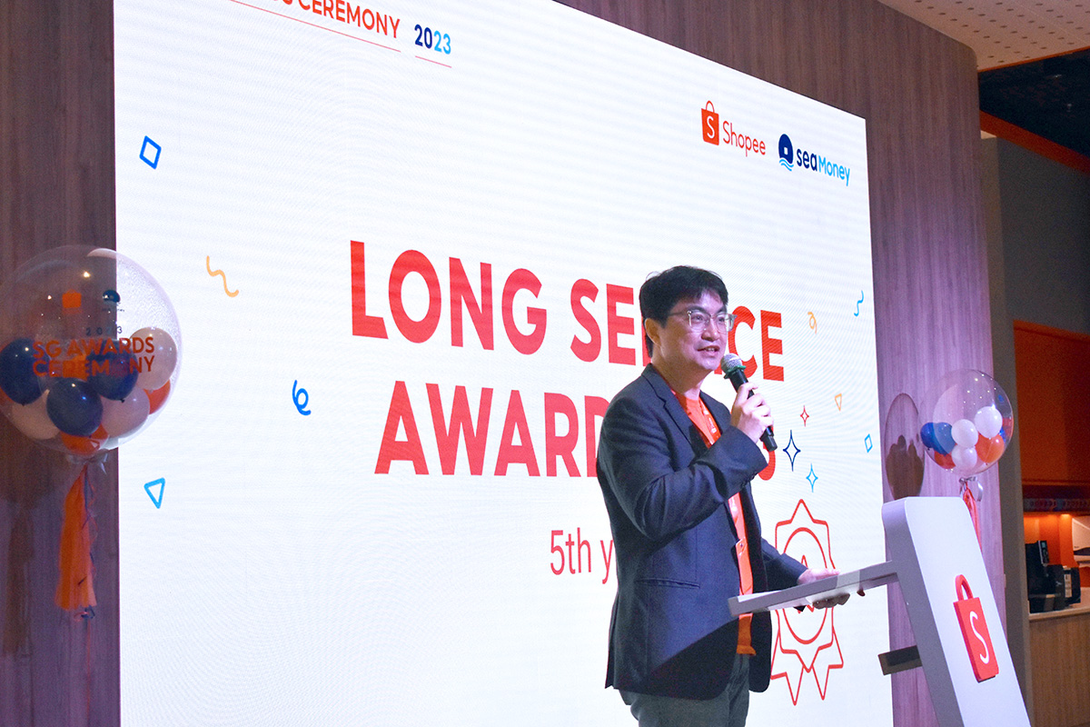 Shopee SG Awards ceremony photo